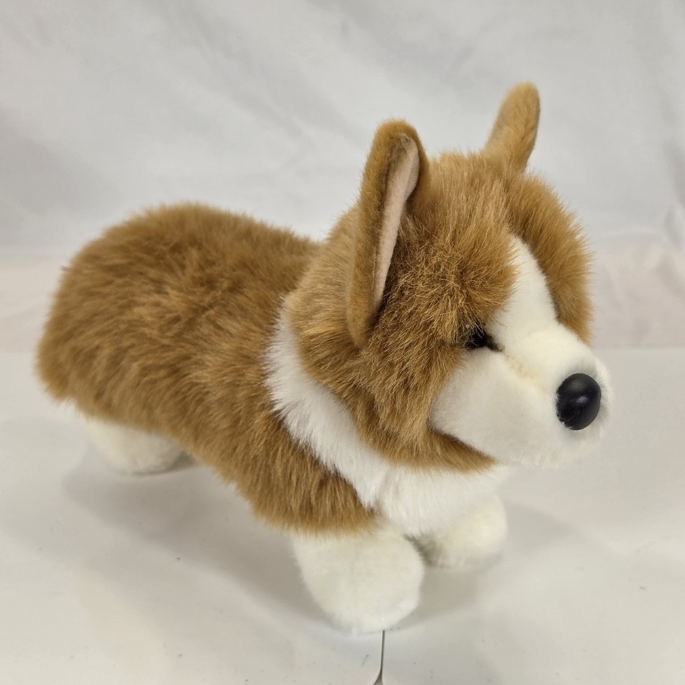 Douglas Cuddle Toys Louie Corgi Dog Plush Stuffed Animal 11 Inch Item 1713